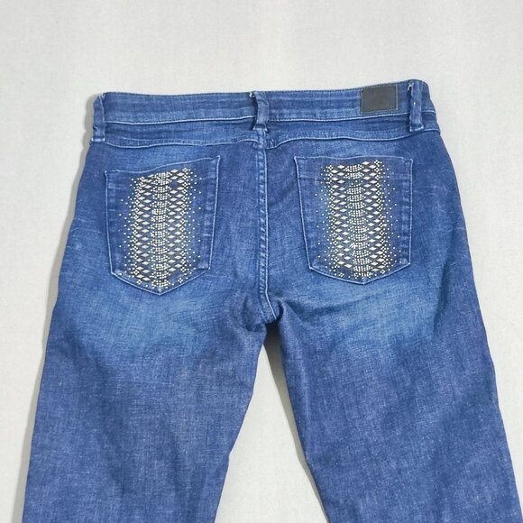 Guess Jeans Brittney Skinny women's size 28 ink blue colour stretchy - Picture 4 of 16